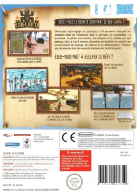 Survivor box cover back